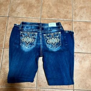 Women’s Miss Me size 29 length 32 western pocket detail bootcut